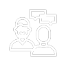 Animated speaker detection icon
