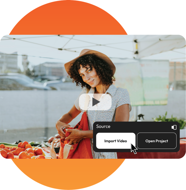 Import your video