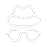 Animated privacy icon